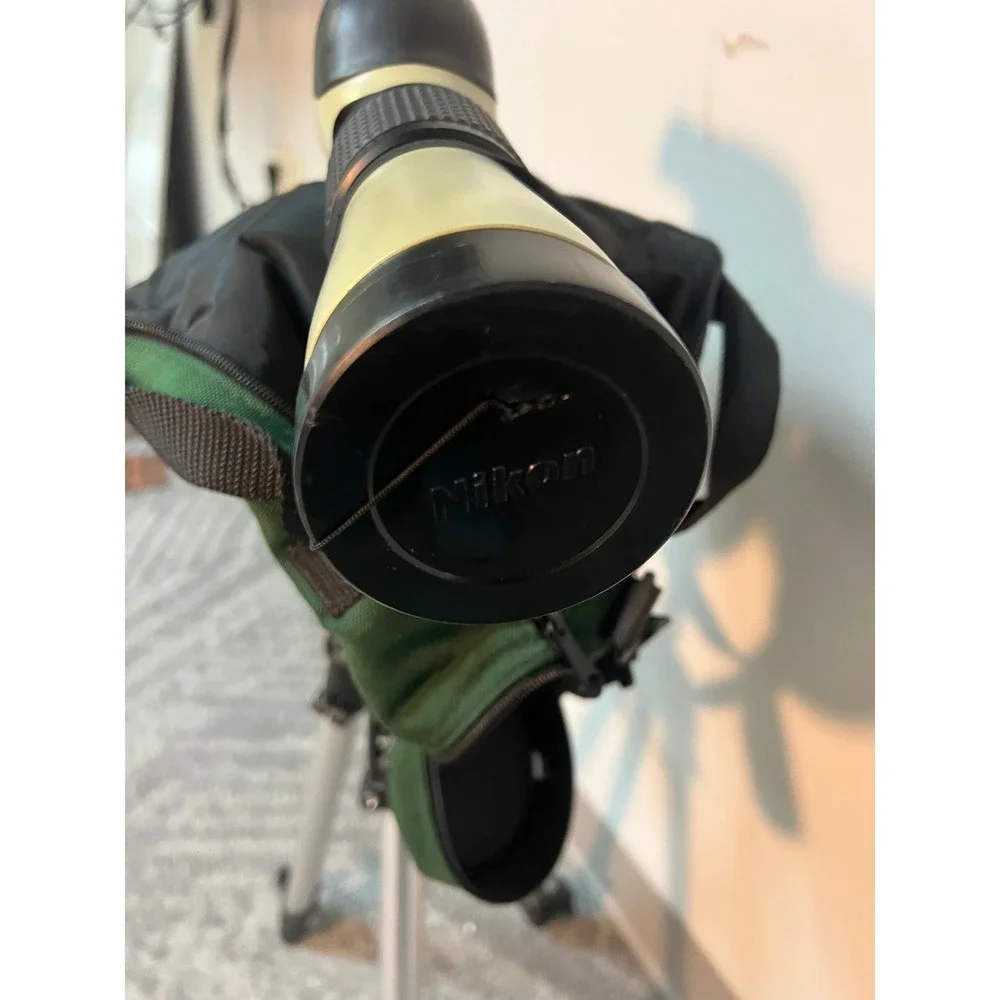 Nikon Fieldscope Spotting Scope 20-45x Zoom Eyepiece with Tripod and 2 Covers